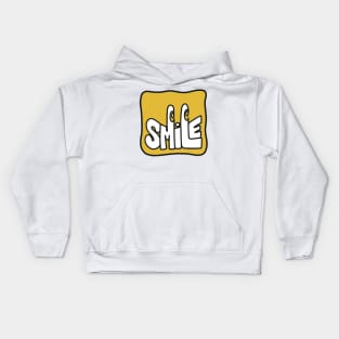 Outline Smile Kids Hoodie